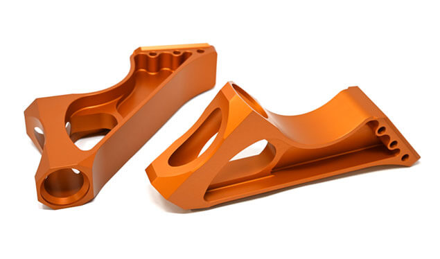 Brushed + Anodized type II (Glossy)
