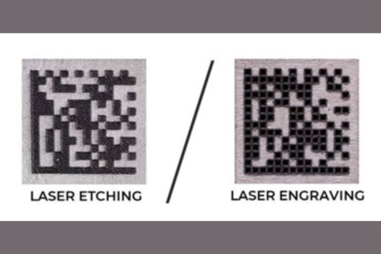 Figure 2 - Laser Etching vs Engraving (Which one is better for your applications)