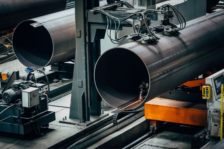 Welding Cylindrical Pipes