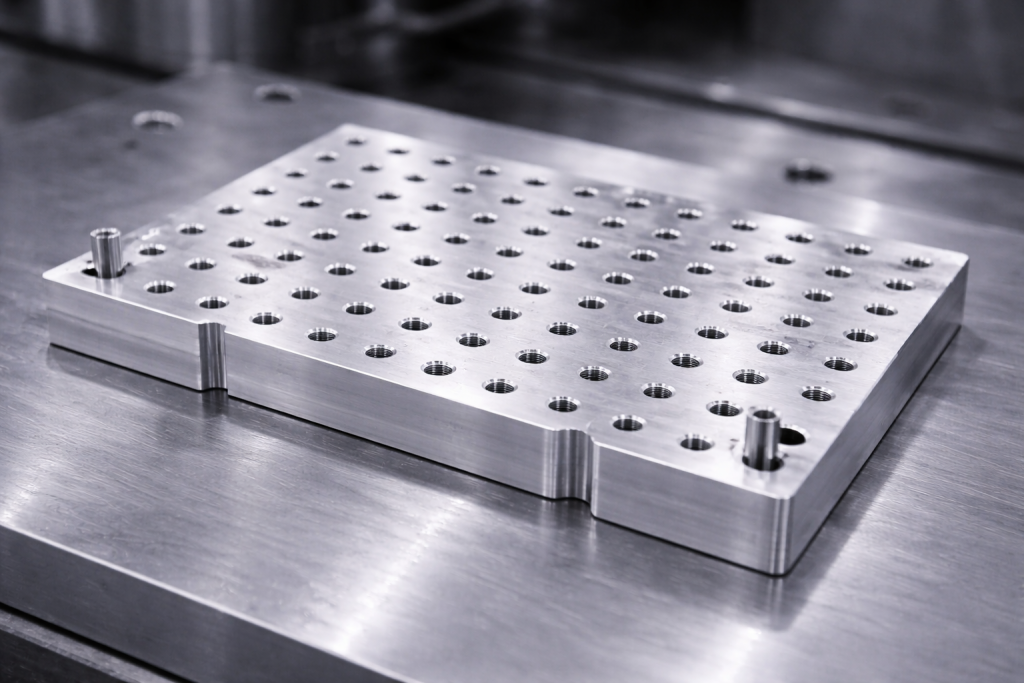 5 axis cnc precision plate fixture