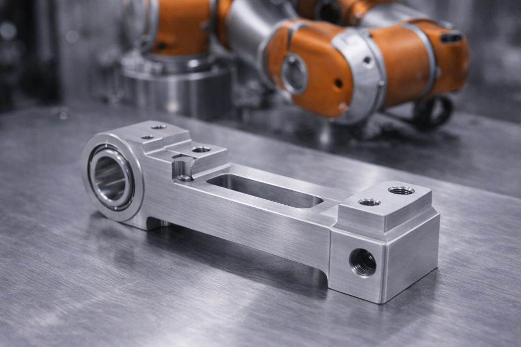 5 axis cnc robotics arm link