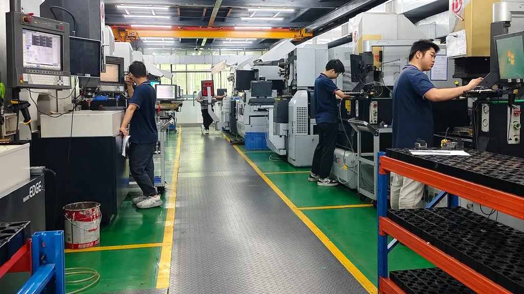 in house cnc machining workshop
