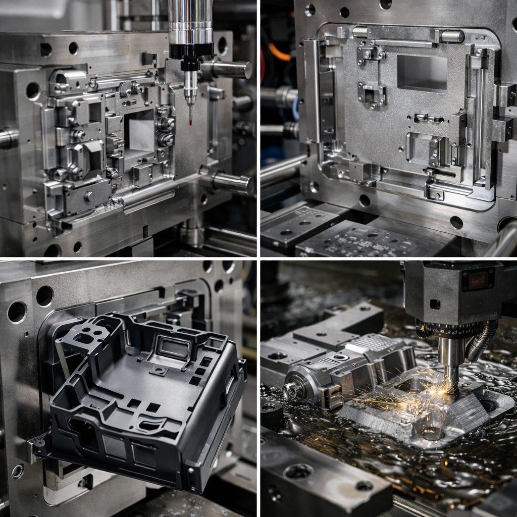 nak80 steel precision dimensional stability tooling collage