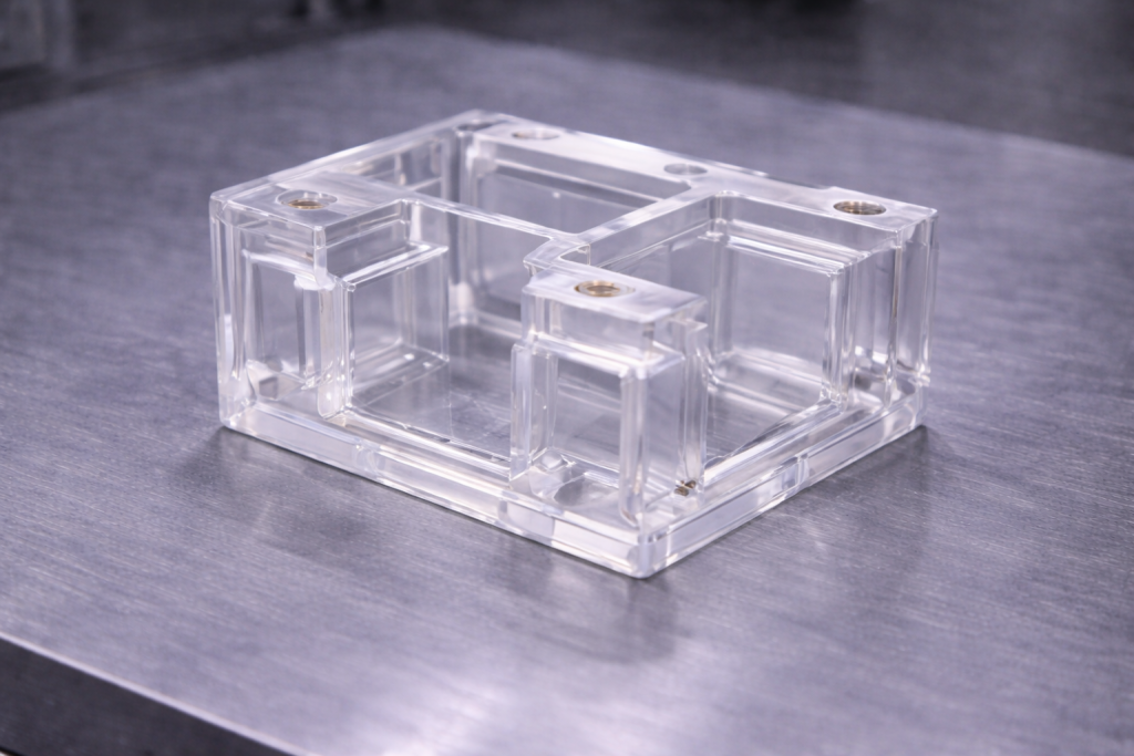 pc pei prototype housing multi face cnc machining