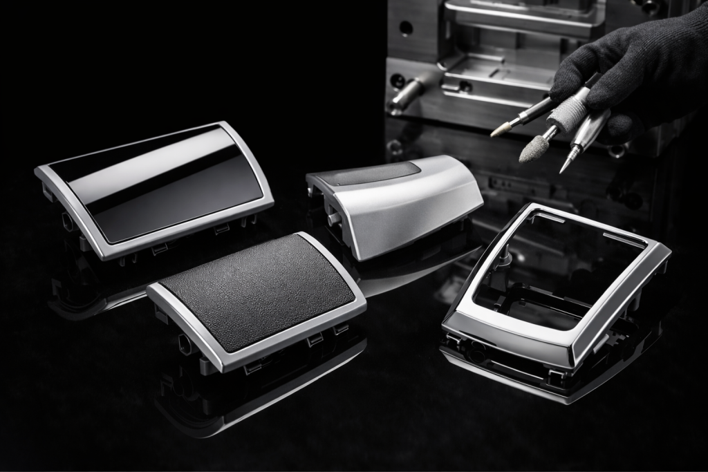 abs cosmetic finish plating ready surfaces high gloss texture