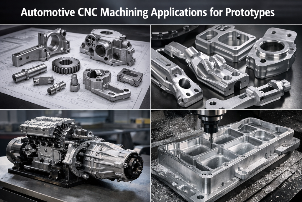 automotive cnc machining prototype application