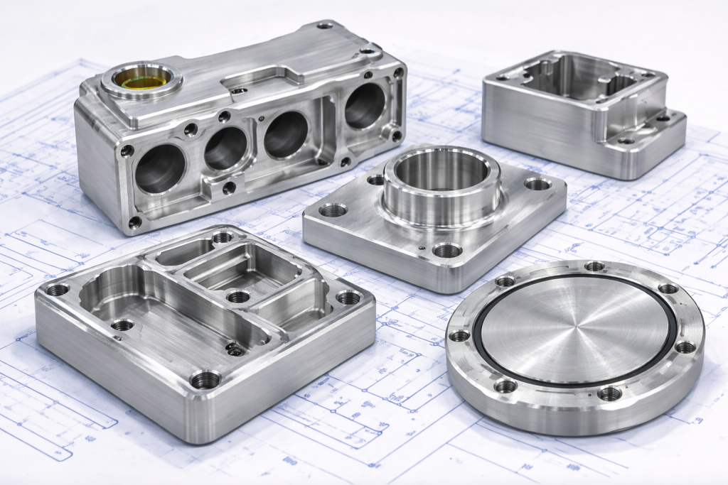 cnc machined housings covers