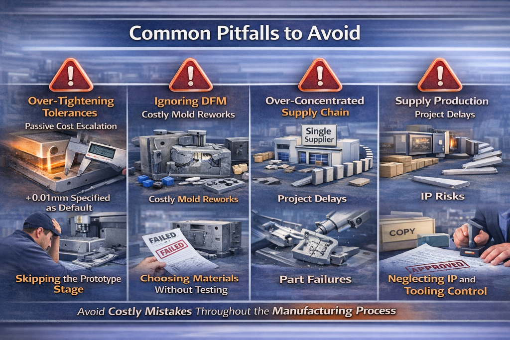 common mold tooling pitfalls