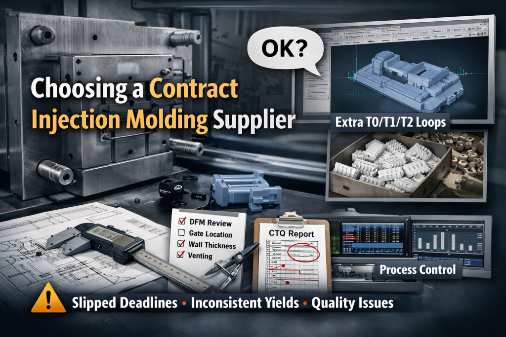 contract injection molding supplier evaluation
