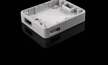 abs electronics housing cosmetic a surface