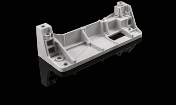 abs functional bracket mount ribs bosses