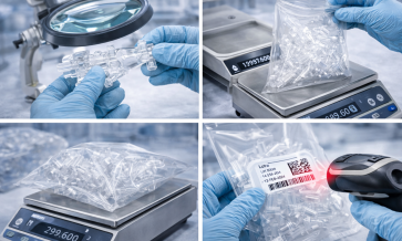 cleanroom packaging ready medical components traceability packout