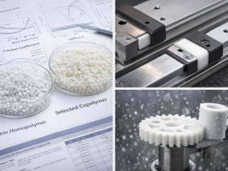 delrin pom grade selection homopolymer copolymer
