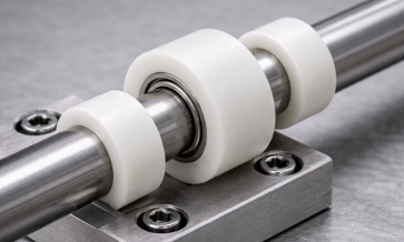 delrin rollers spacers pivots