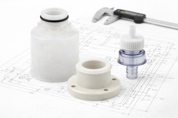 hdpe chemical contact components grade and sealing boundaries