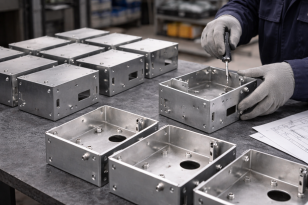 low volume sheet metal production assembly enclosures