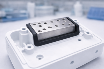 medical overmolded insert bond interface
