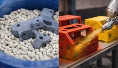 mjf tumbling and painting housings