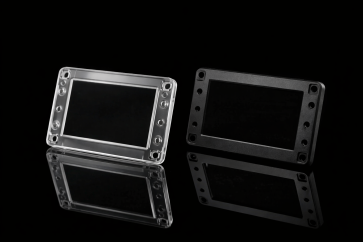 pc display bezels gap flush visible surface stable production