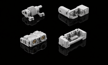 small precision abs parts thin wall fine details