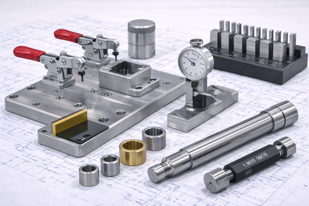 fixtures checking gauges workholding tools