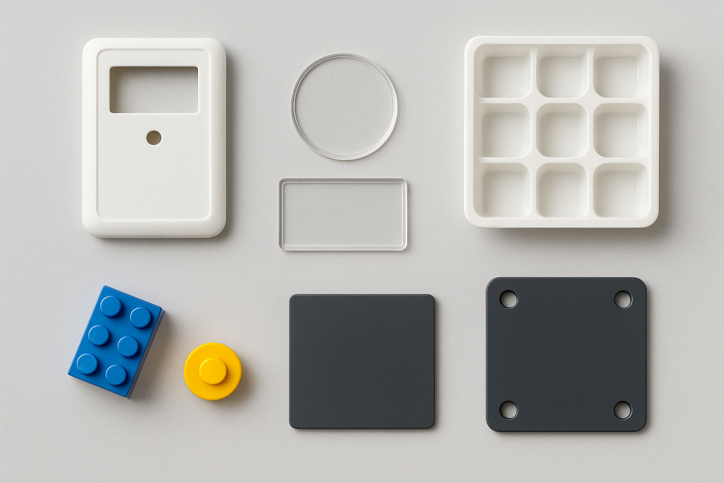 injection molded polystyrene parts