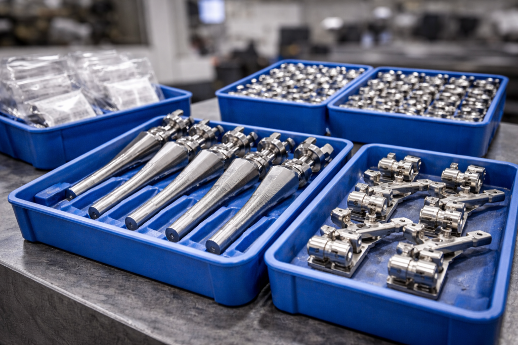 low volume bridge production medical components