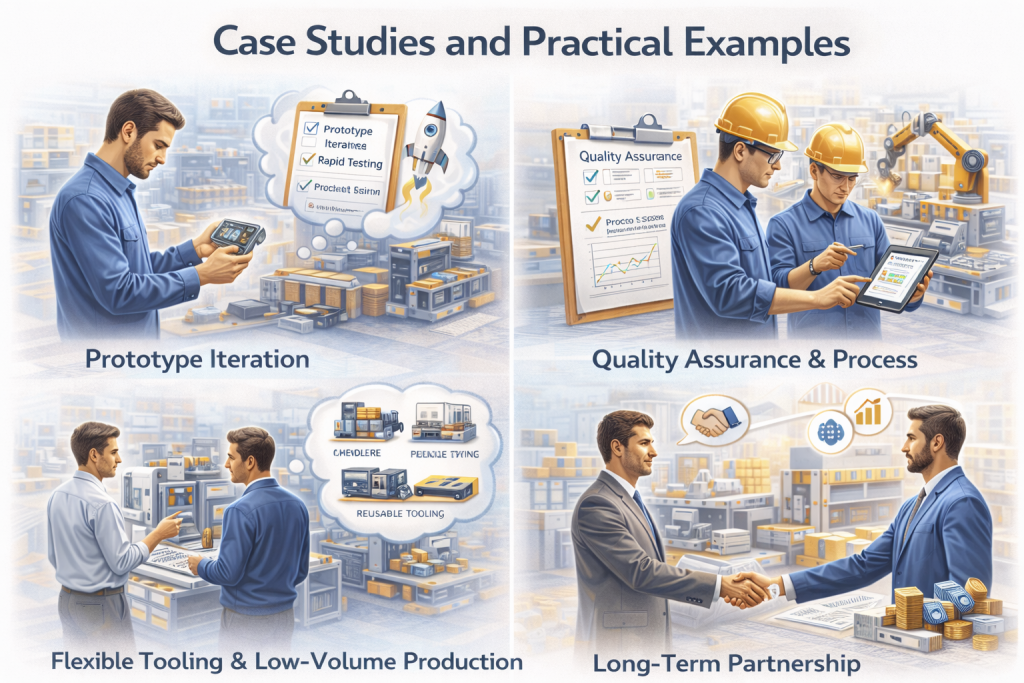 manufacturing case studies low vs high volume
