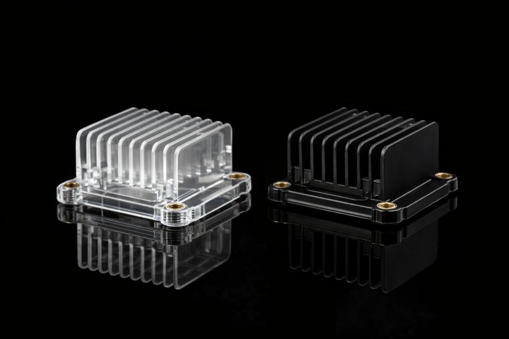 pc heat exposed parts grade selection dimensional stability repeatable runs