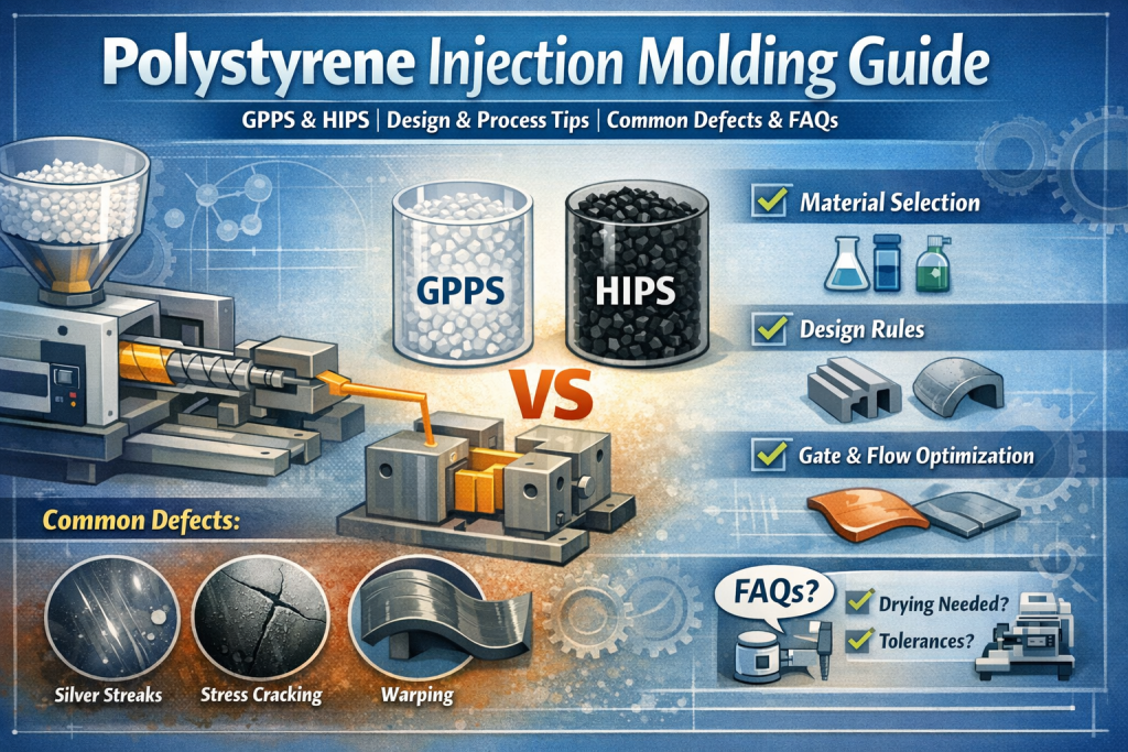 polystyrene injection molding guide