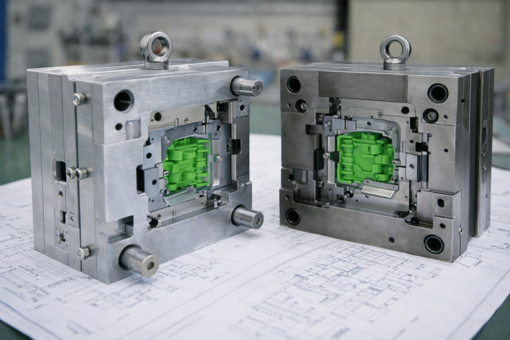 prototype rapid tooling aluminum soft steel molds