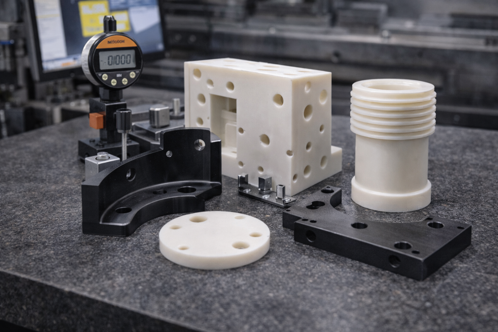 prototype to production areospace cnc parts